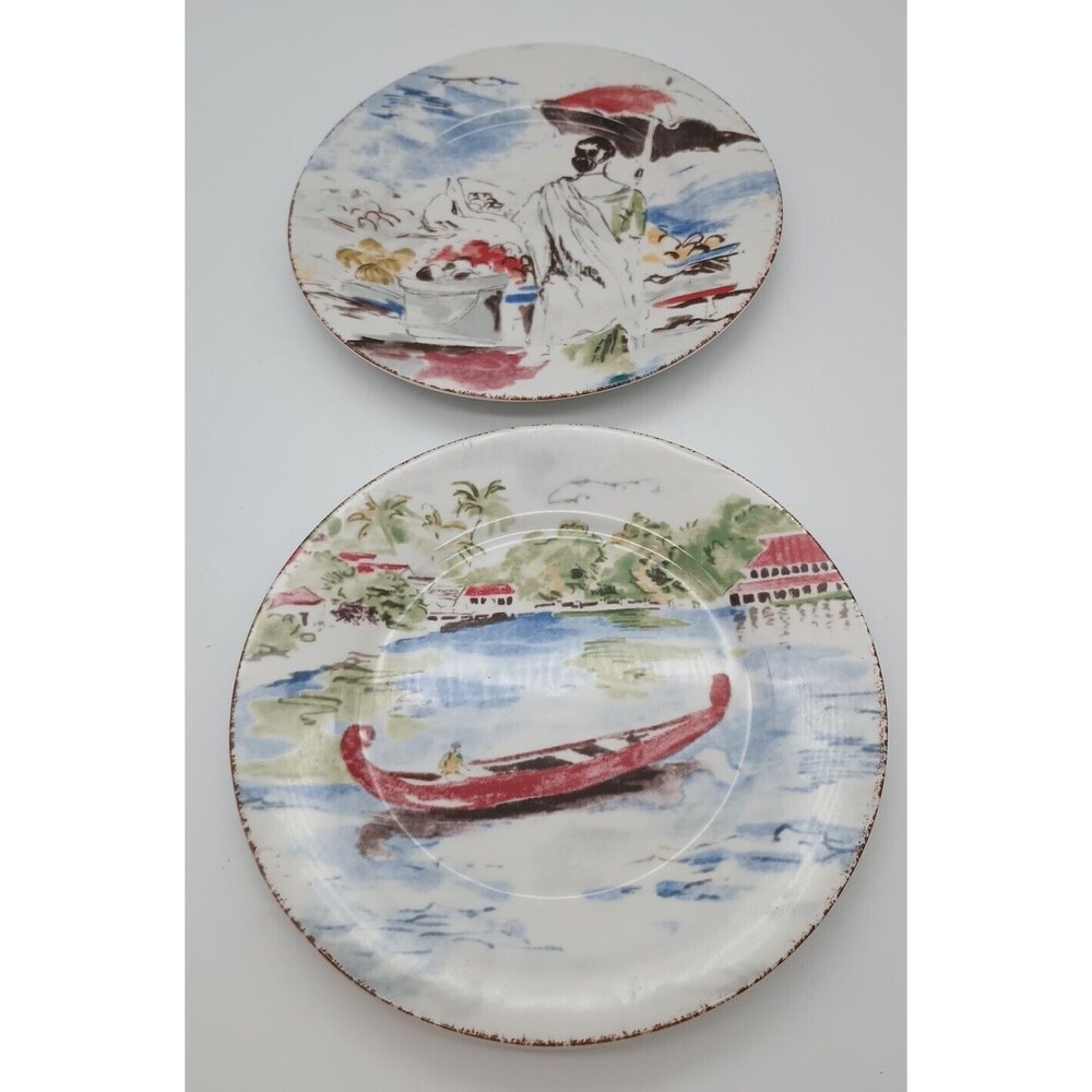 Pier One Imports Destinations Lunch Plates Market Gondola Boat